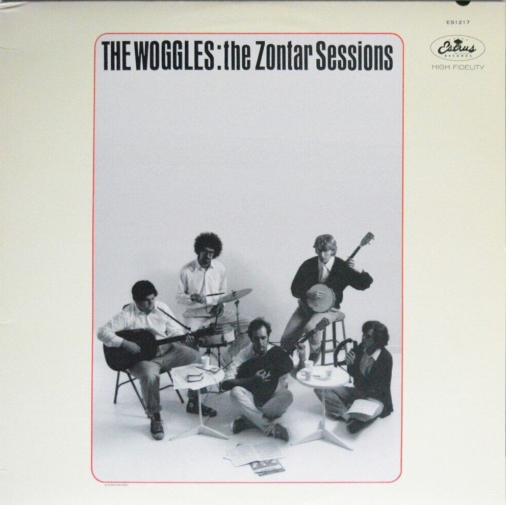 the woggles/the zontar sessions-garage/punk-ZELDZAAM-estrus, LP, Gebruikt, Verzenden, Punk Rock