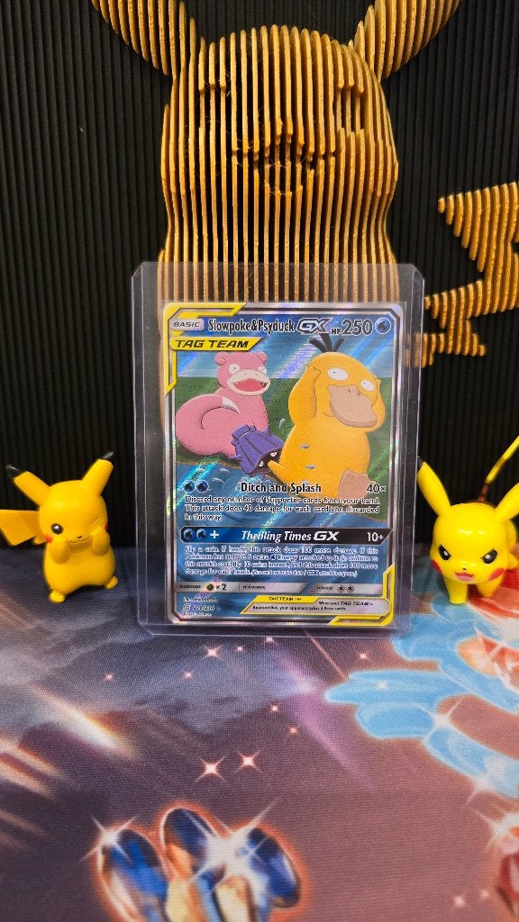 Slowpoke & Psyduck GX #218, Verzenden, Nieuw, Losse kaart, Foil