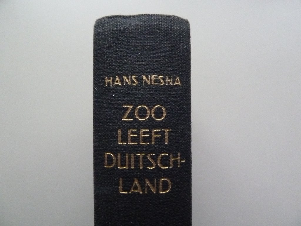 Zoo leeft Duitschland - Hans Nesna, Ophalen of Verzenden, Tweede Wereldoorlog