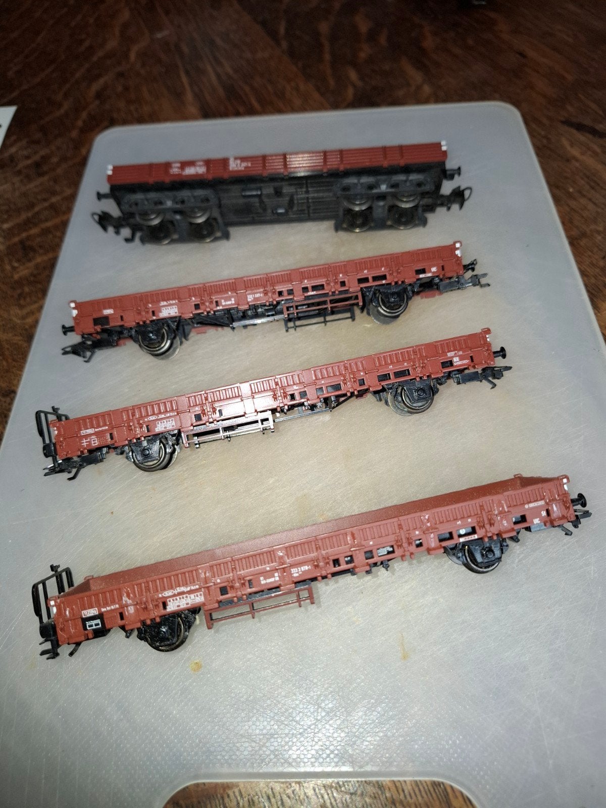 Marklin lage bakwagens, Wisselstroom, Wagon, Ophalen of Verzenden, Zo goed als nieuw