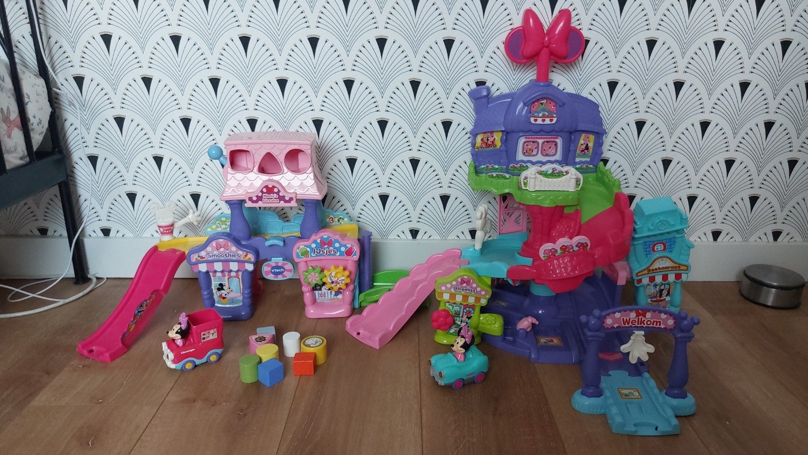 VTech Toet Toet Auto's  Minnie's, Ophalen, Jongen of Meisje