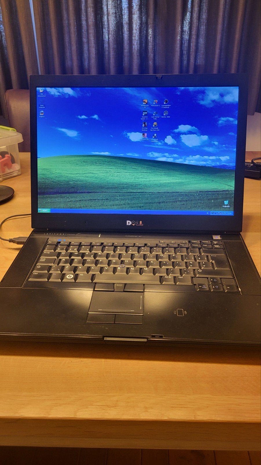 Dell Latitude E6500 Windows XP Retro Game Laptop, Ophalen of Verzenden, Hp