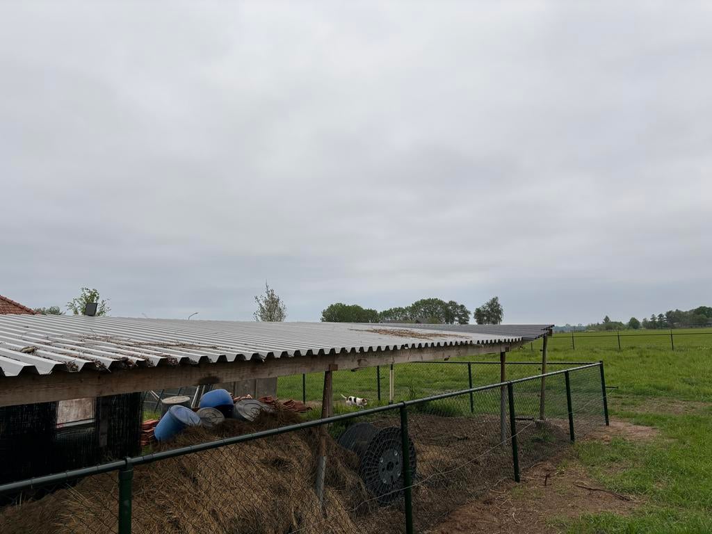 12 damwand platen - Ideaal voor dak of wand, Ophalen, Gebruikt, 15 m² of meer, Golfplaat