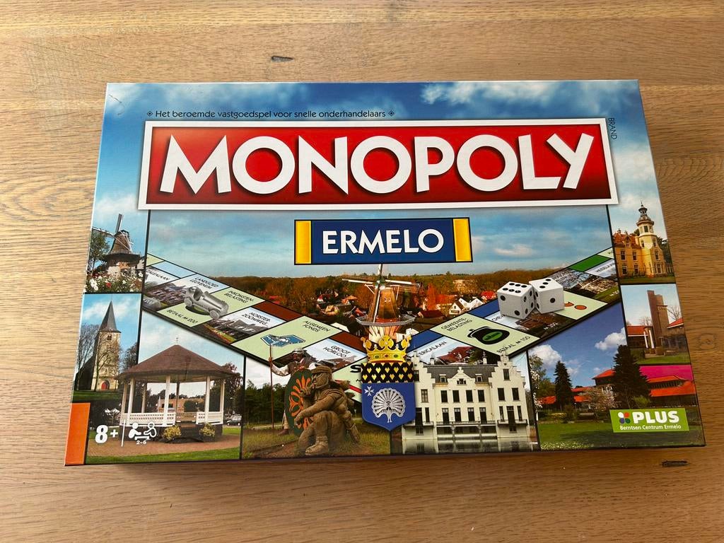 Monopoly - Ermelo editie, Ophalen of Verzenden, Zo goed als nieuw