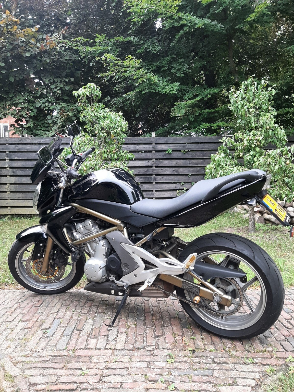 Kawasaki ER-6N Naked Bike - Zwart, Goede Staat, Motoren, Motoren | Kawasaki, Particulier, Meer dan 35 kW