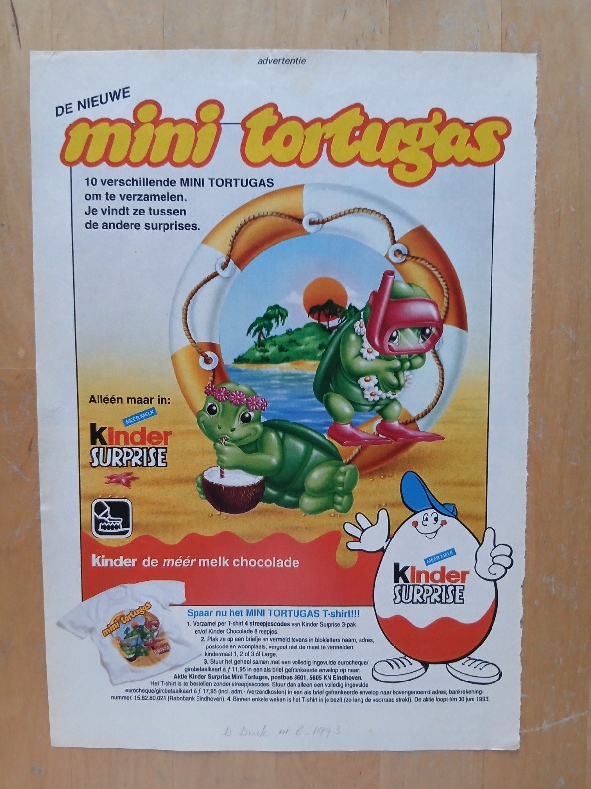 Partij Kinder Surprise / Ferrero Advertenties (1993-2004), Verzamelen, Ophalen of Verzenden, Hardplasticfiguren