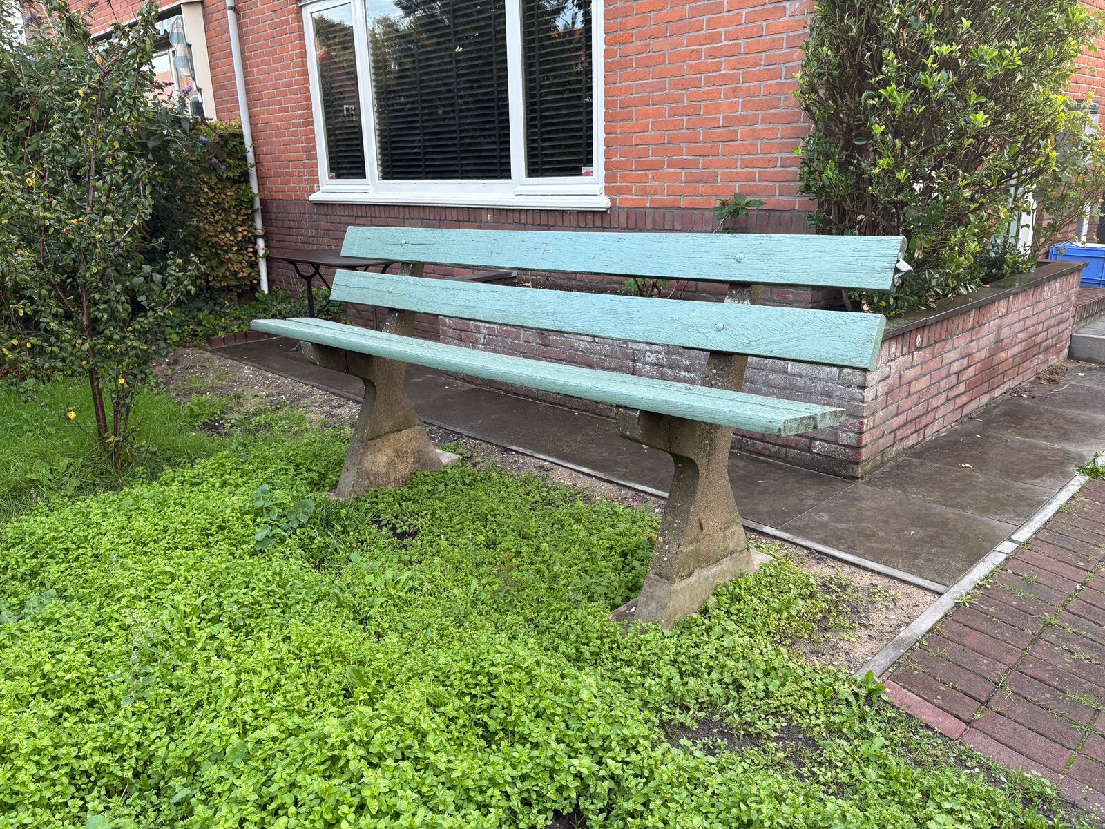 Tuinbank, Tuin en Terras, Ophalen, Gebruikt, Hout
