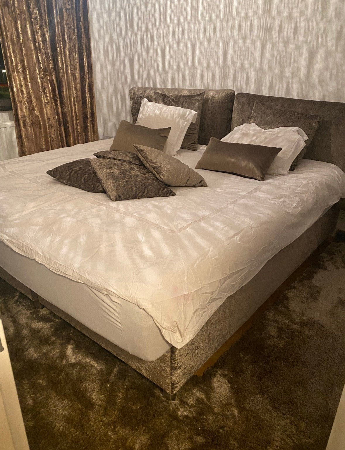 Box spring, Ophalen, Zo goed als nieuw, Tweepersoons, 160 cm