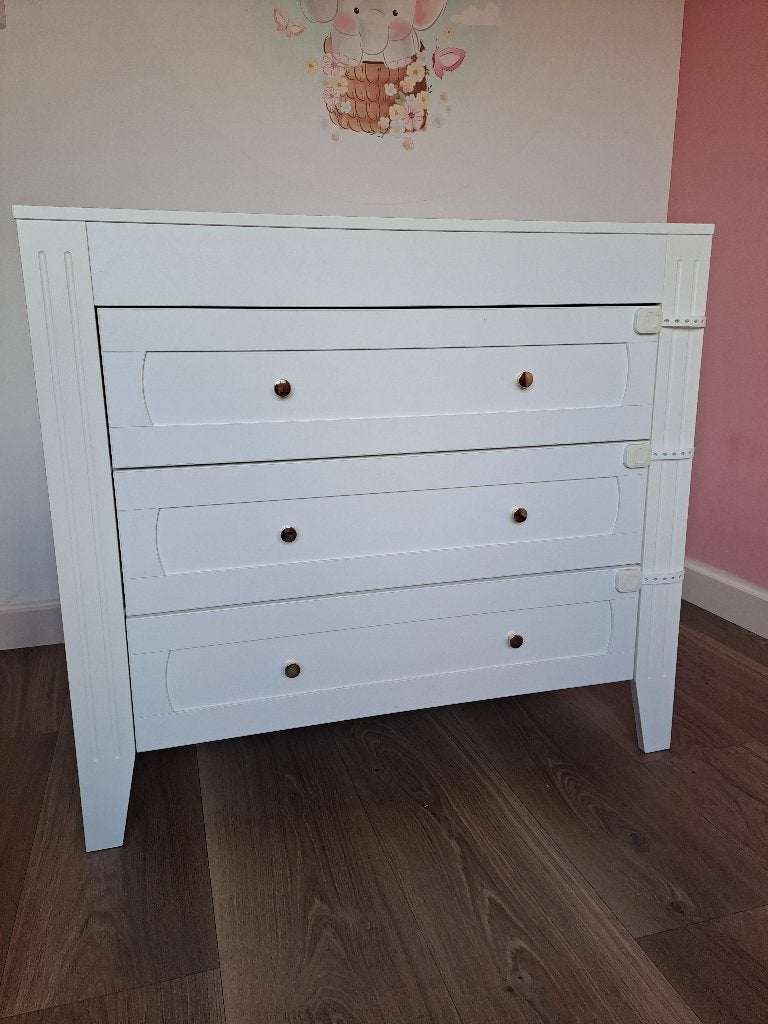 Commode Petit Amelie - Zo goed als nieuw, Kinderen en Baby's, Kinderkamer | Commodes en Kasten, Ophalen, 50 tot 70 cm, 100 cm of meer