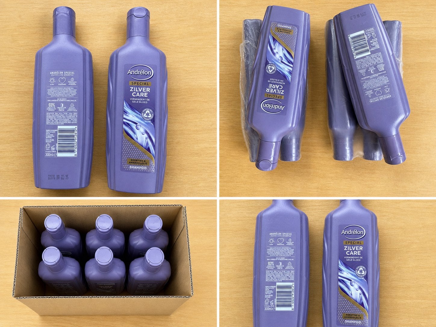 Andrélon Special Zilver Care Shampoo - 6x 300ml, Ophalen of Verzenden, Nieuw, Shampoo of Conditioner