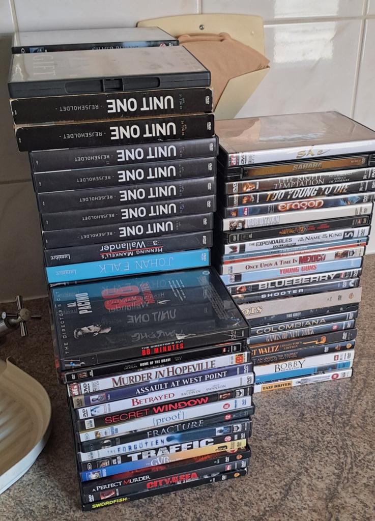 99 dvd's films en muziek dvd's, Vanaf 16 jaar, Ophalen of Verzenden, Gebruikt