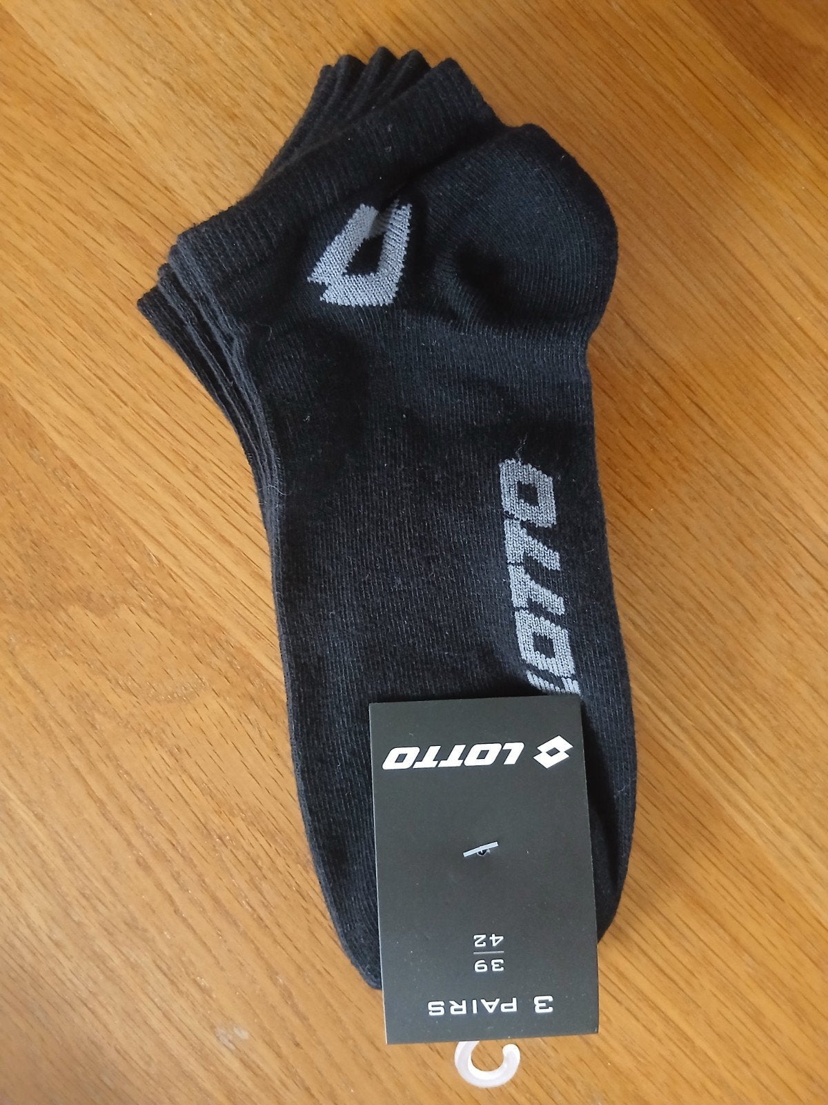 Lotto sokken 3 paar - Zwart - Maat 39-42 NIEUW!!, Kleding | Heren, Sokken en Kousen, Lotto, Zwart, Nieuw, Ophalen of Verzenden