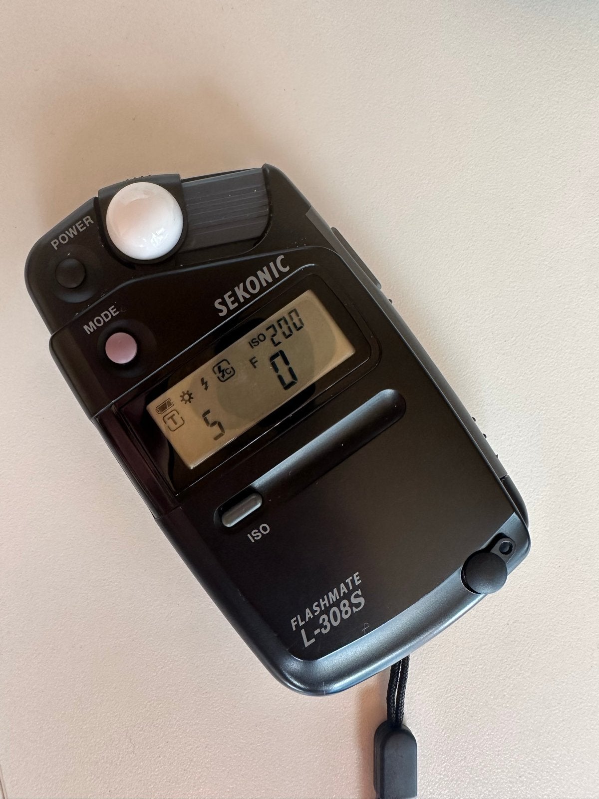 Sekonic Flashmate L-308S Lichtmeter met hoesje, Ophalen of Verzenden, Zo goed als nieuw, Sekonic, Overige typen
