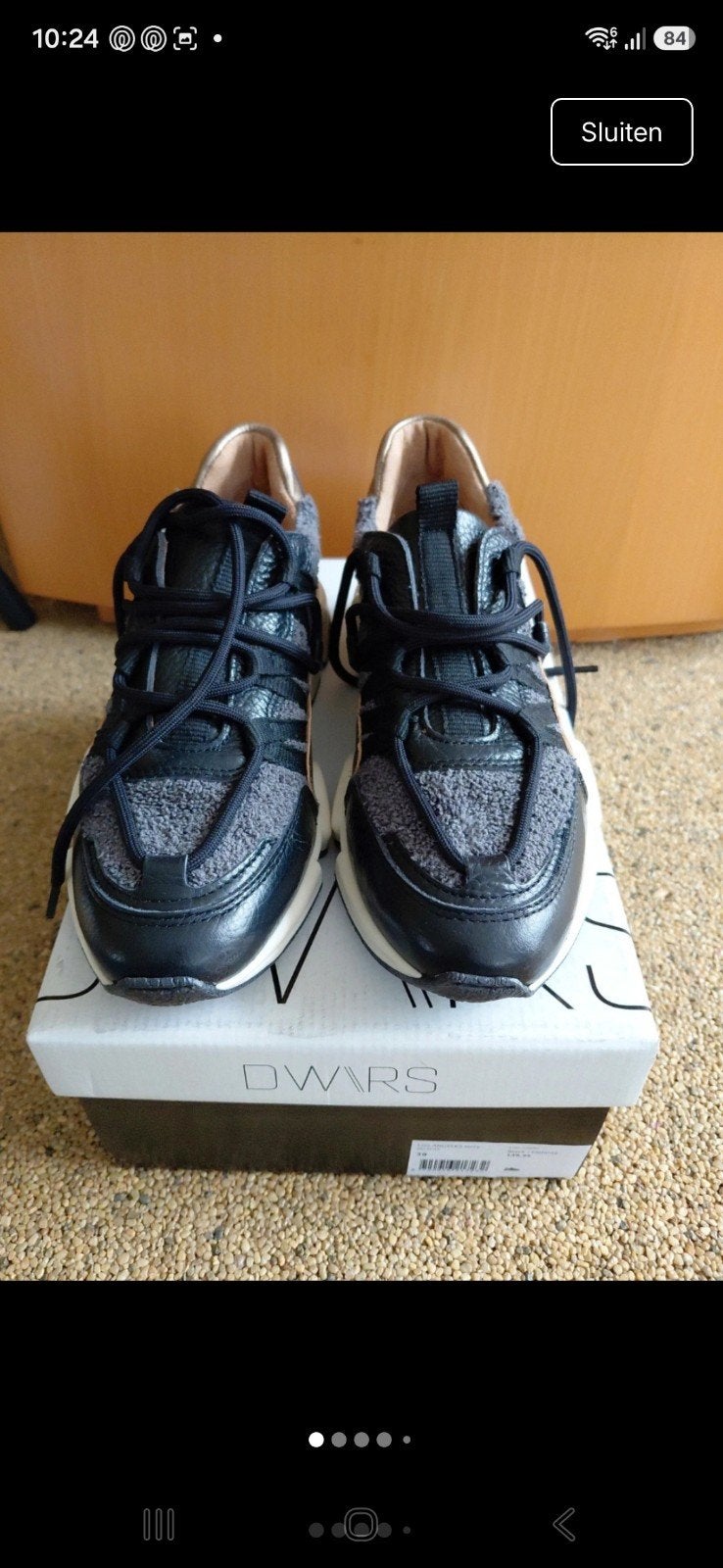 DWARS sneakers maat 38, zo goed als nieuw, DWRS, Nieuw, Ophalen of Verzenden, Sneakers of Gympen