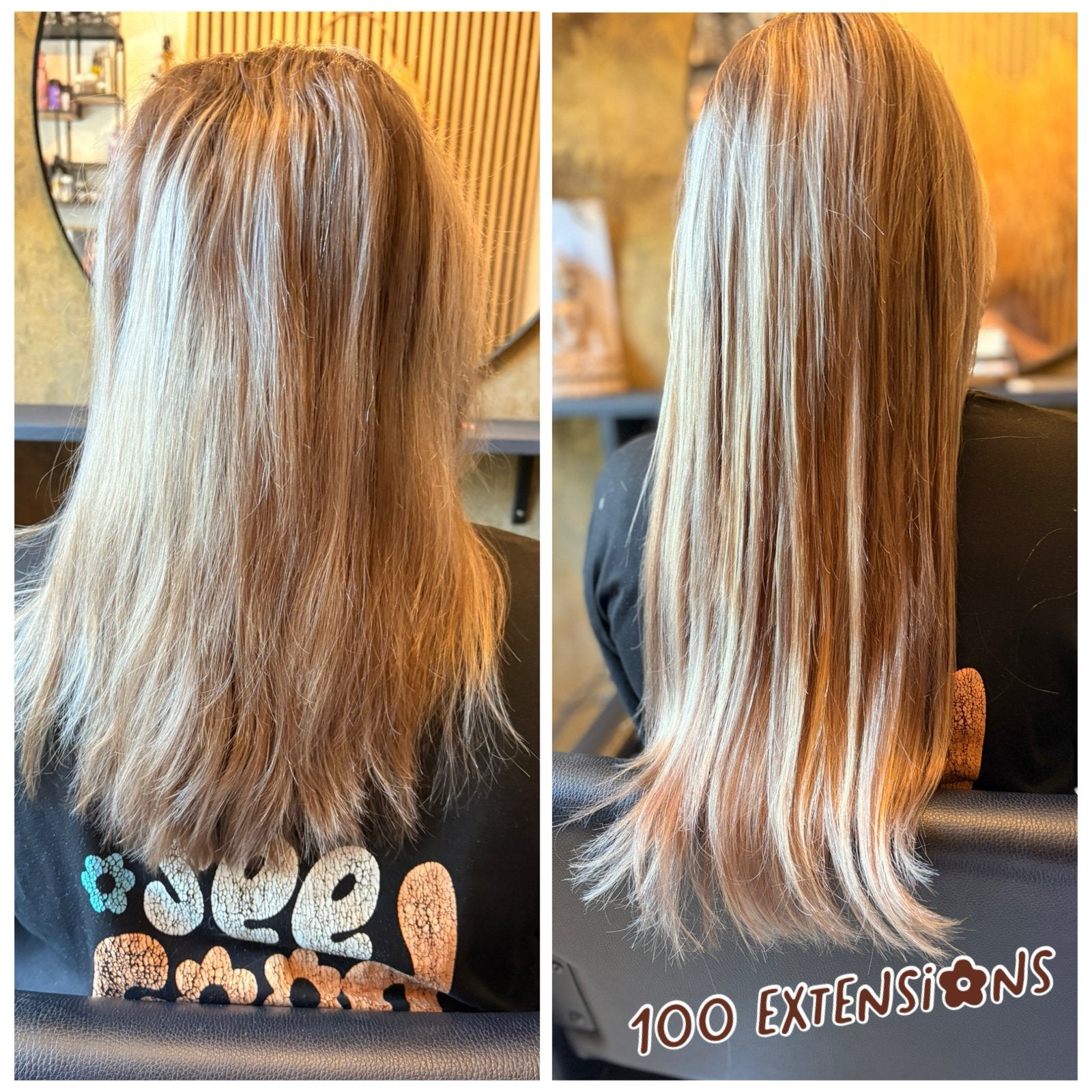 Complete haarverlenging  100 ext 55 cm 275 euro all in 🌸🌼, Hairextensions