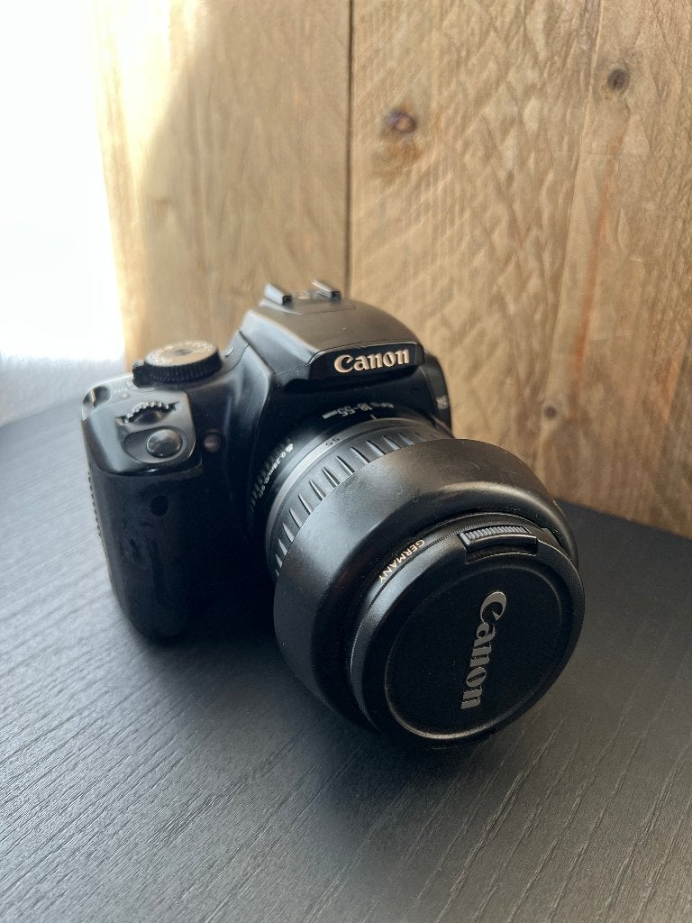 Canon Reflex EOS 400D Occassion met lenzenset, flitser, +, Spiegelreflex, Canon, 10 megapixels, Ophalen of Verzenden