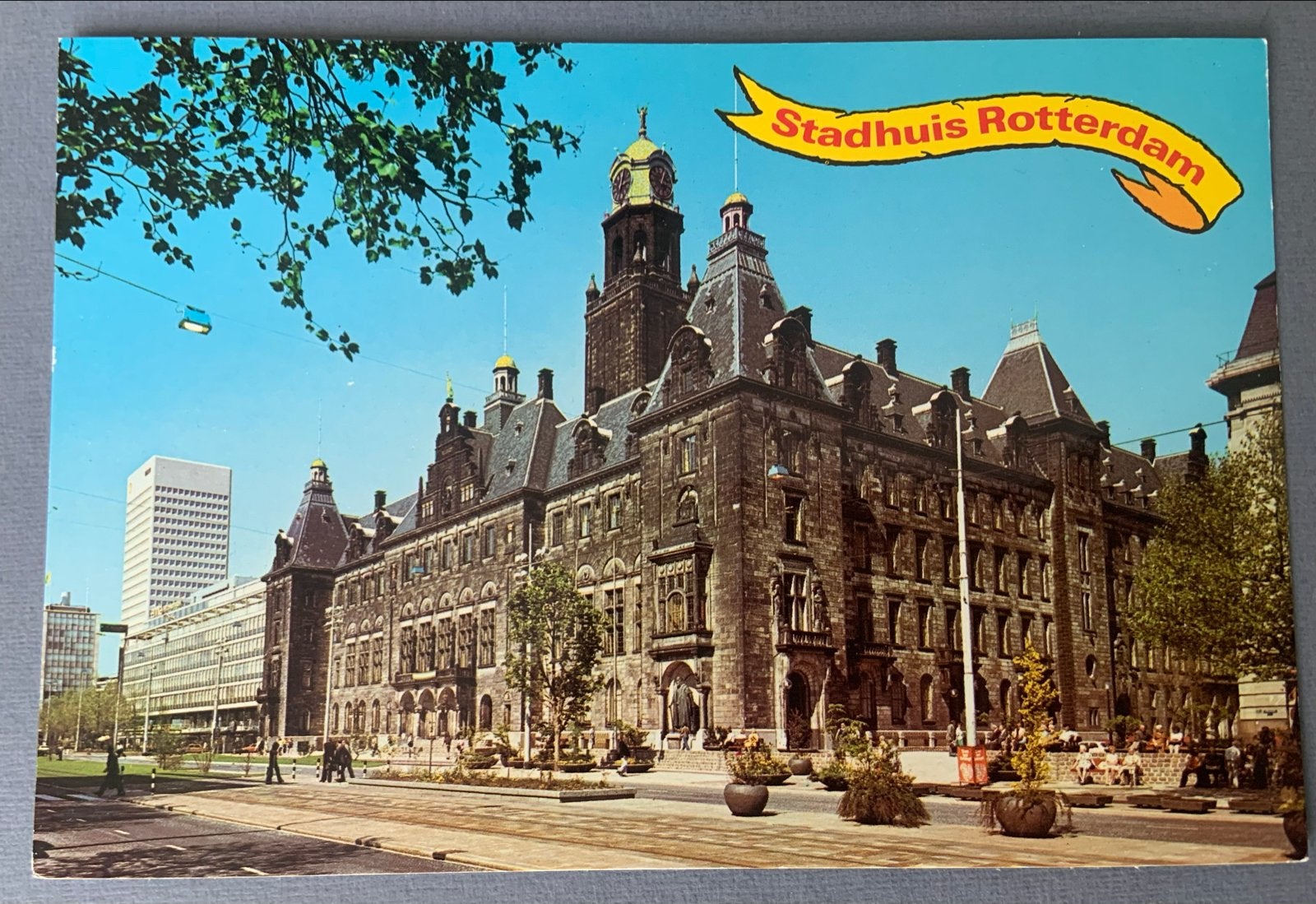 Stadhuis Rotterdam, Verzenden, 1960 tot 1980, Ongelopen, Zuid-Holland