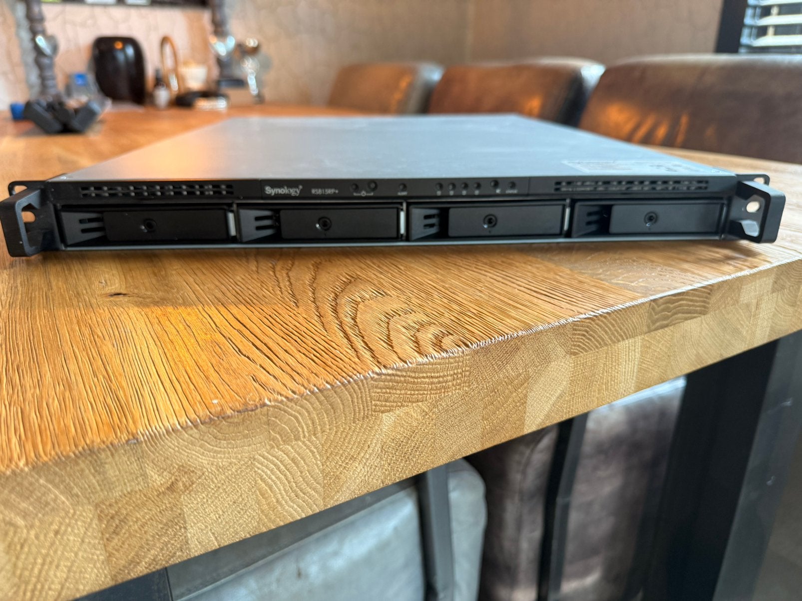 Synology RackStation RS815RP+ NAS Server — Dubbele voeding, Ophalen, Gebruikt
