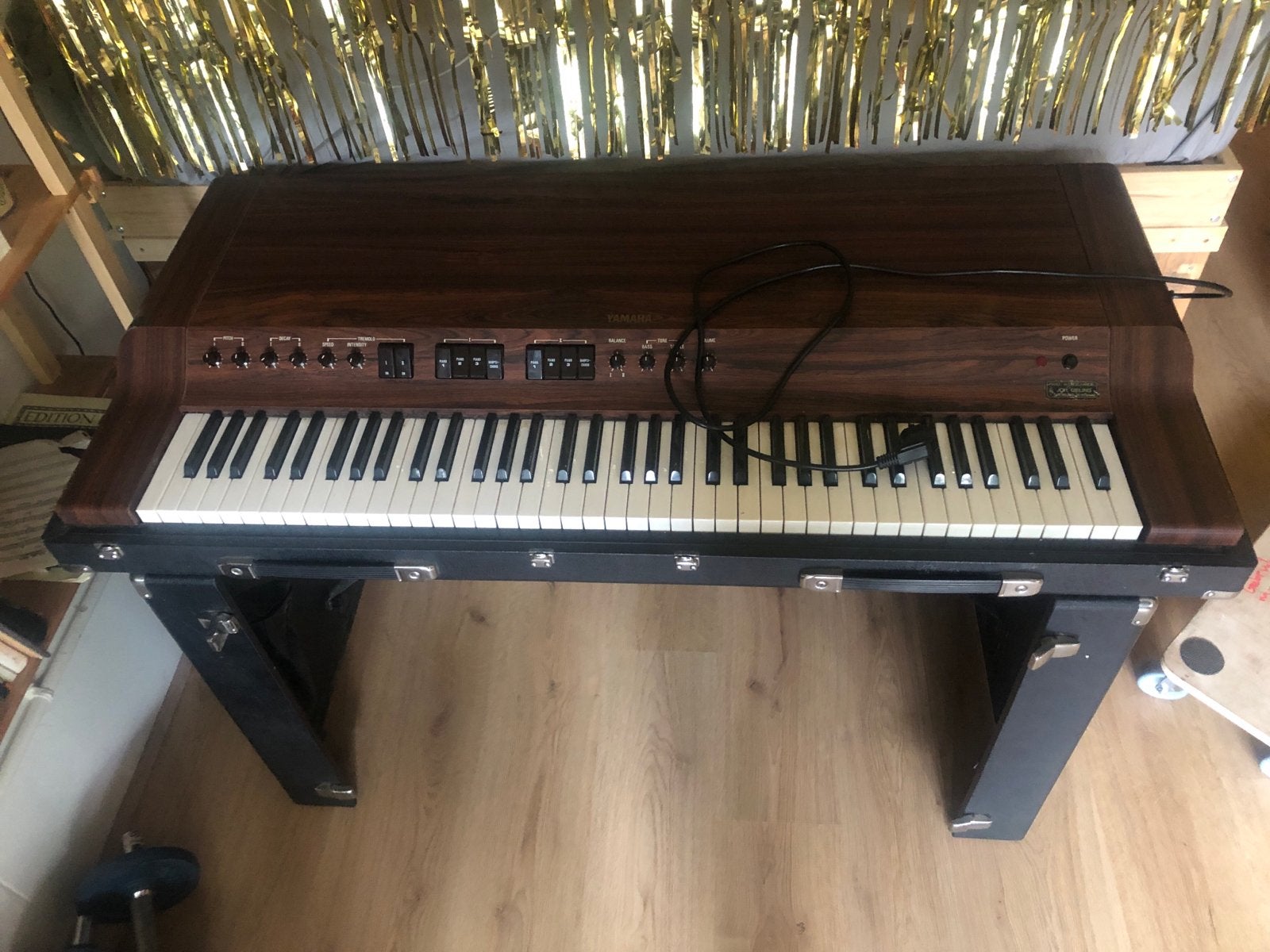 Yamaha CP 30 Vintage Elektrische Piano - Goede Staat, Muziek en Instrumenten, Ophalen, Gebruikt, Bruin, Digitaal