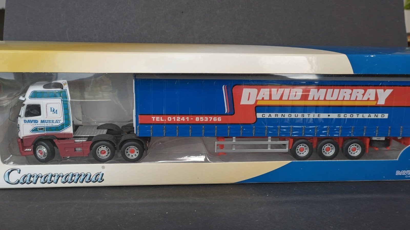 Volvo FH 12 David Murray 1:50 Cararama Pol, Overige merken, ., Ophalen of Verzenden, Zo goed als nieuw
