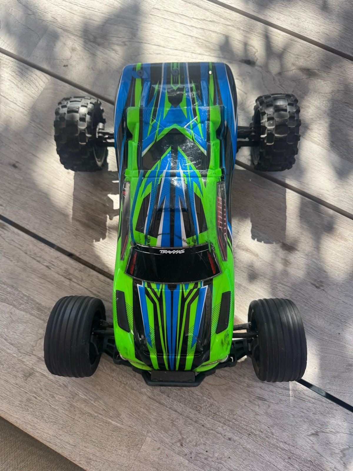 Traxxas RC auto Rustler - Zo goed als nieuw, Elektro, Auto offroad, Ophalen of Verzenden, Zo goed als nieuw