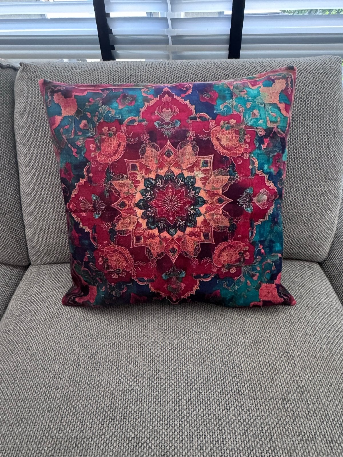 Bohemian Kussenhoes Perzische Look 45x45cm Dubbelzijdig, Huis en Inrichting, Meerkleurig, Nieuw, Ophalen of Verzenden, Dubbelzijdig