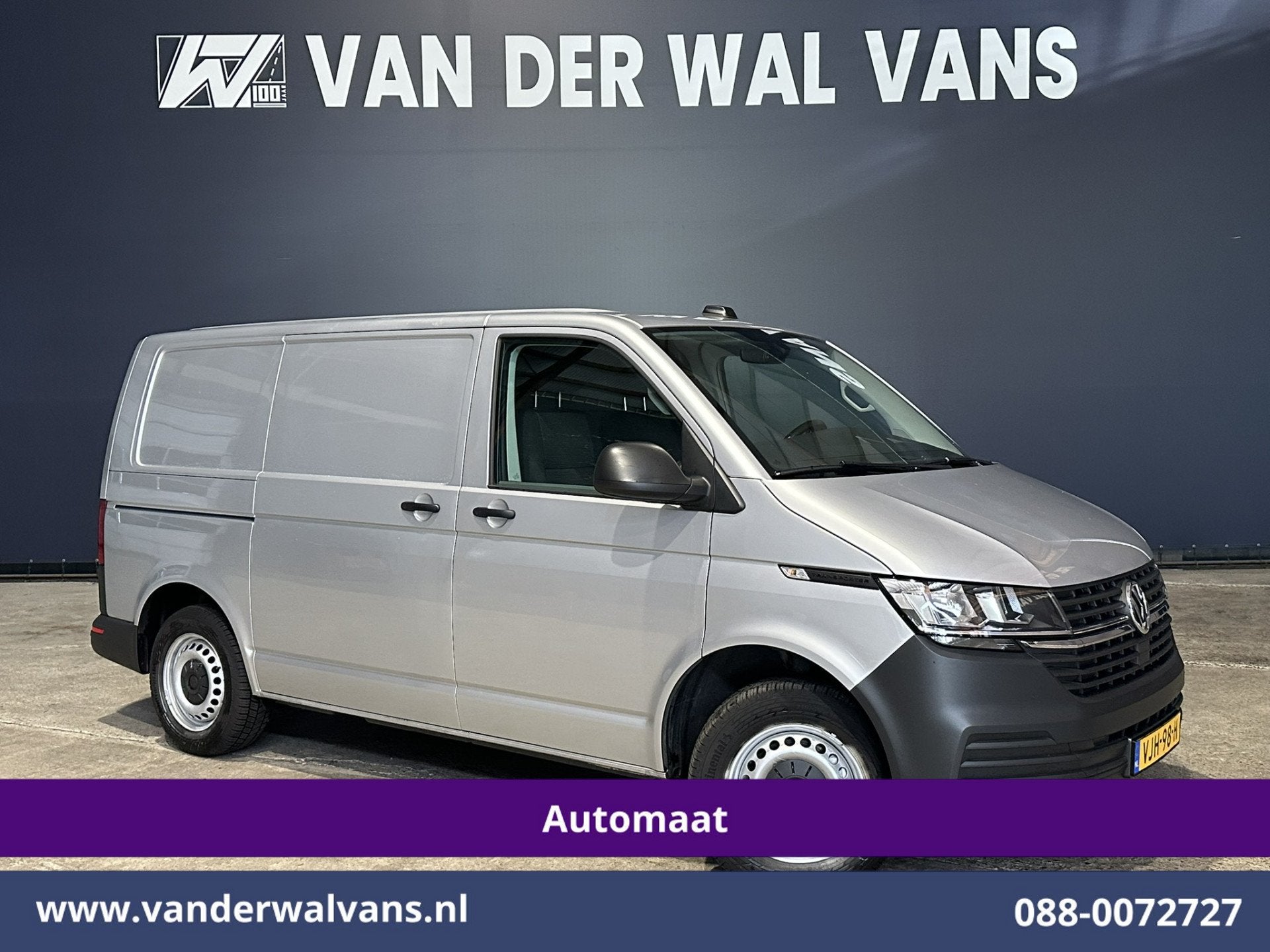 Volkswagen Transporter 2.0 TDI 150pk Automaat L1H1 Euro6 Air, Stof, Gebruikt, 4 cilinders, 150 pk
