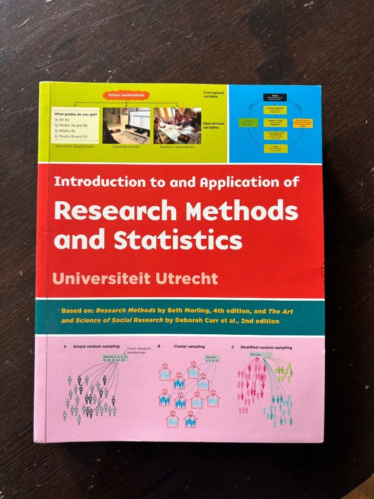 Research Methods and Statistics - Universiteit Utrecht, Verzenden, Gamma, Beth Morling, Deborah Carr et al., WO