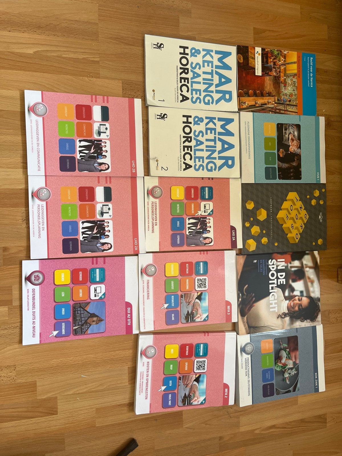 Boekenlijst MBO niveau 4 Manager Ondernemer Horeca (MOH), Boeken, Ophalen of Verzenden, Gelezen, MBO