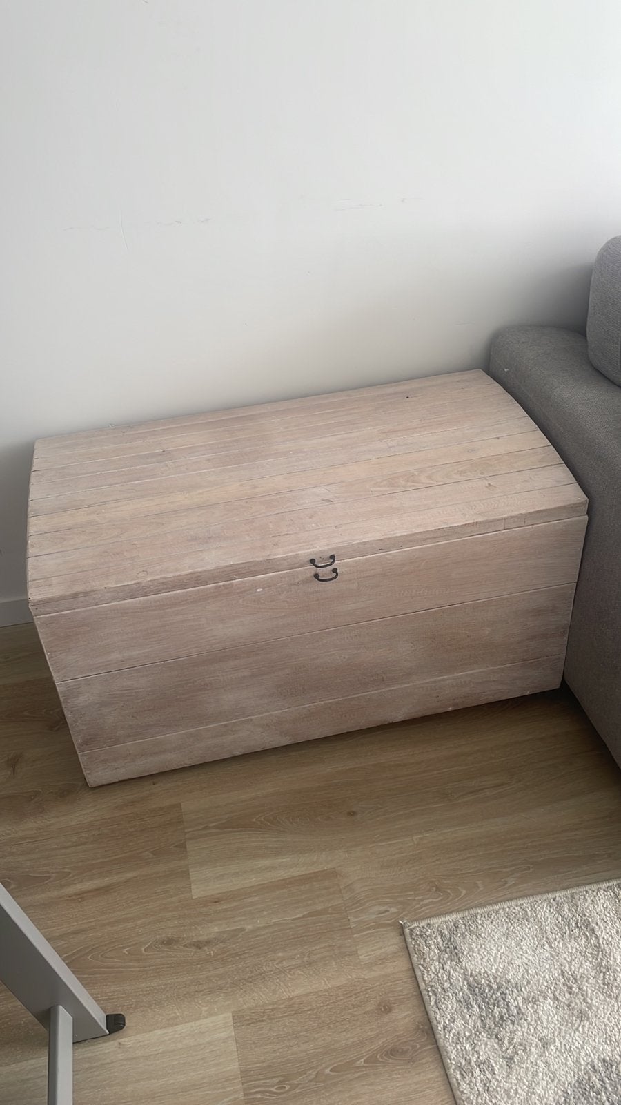 Houten speelgoed/opbergkist, Ophalen, Gebruikt, 50 tot 100 cm, Minder dan 50 cm