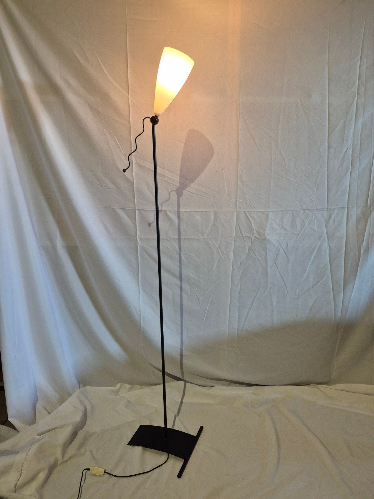 Vintage postmodern HERDA dutch design vloerlamp, Ophalen, Post modern, E27 (groot), Zo goed als nieuw