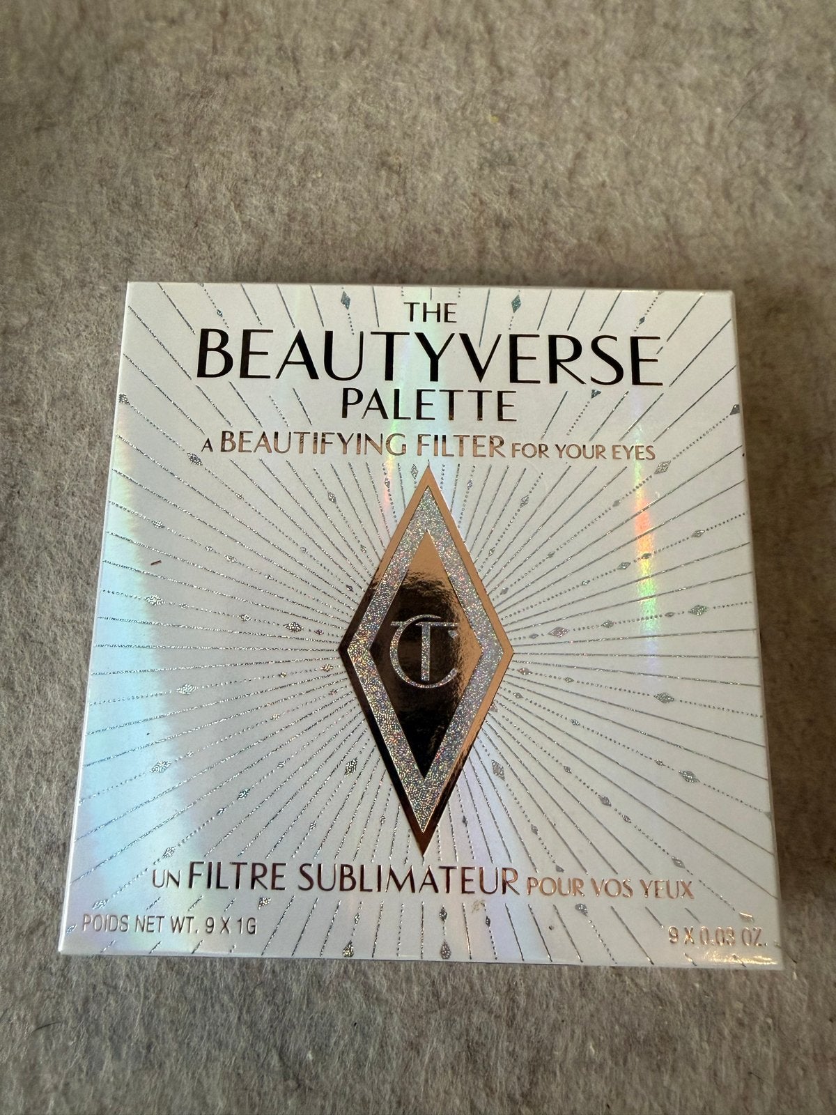 Charlotte Tilbury The Beautyverse Palette - Limited Edition, Verzenden, Zo goed als nieuw, Make-up, Overige kleuren