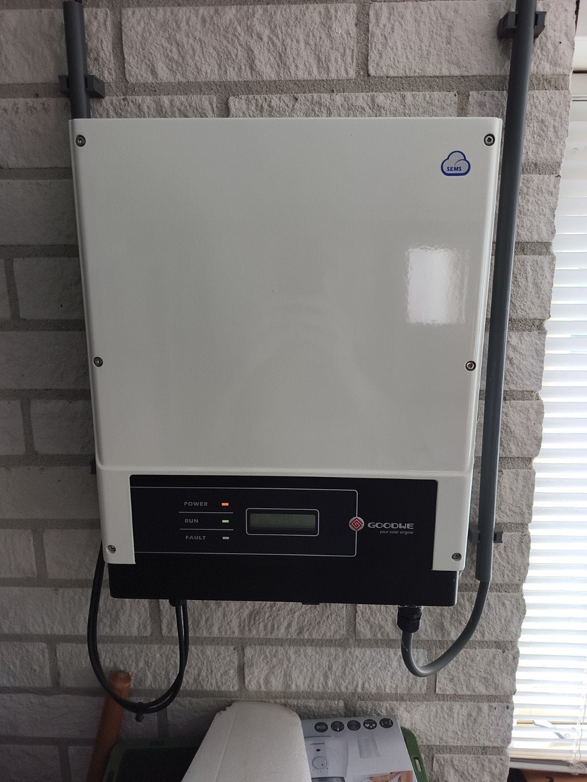 Goodwe 3600D-NS omvormer, Ophalen of Verzenden, Gebruikt, Overige merken, Overige typen