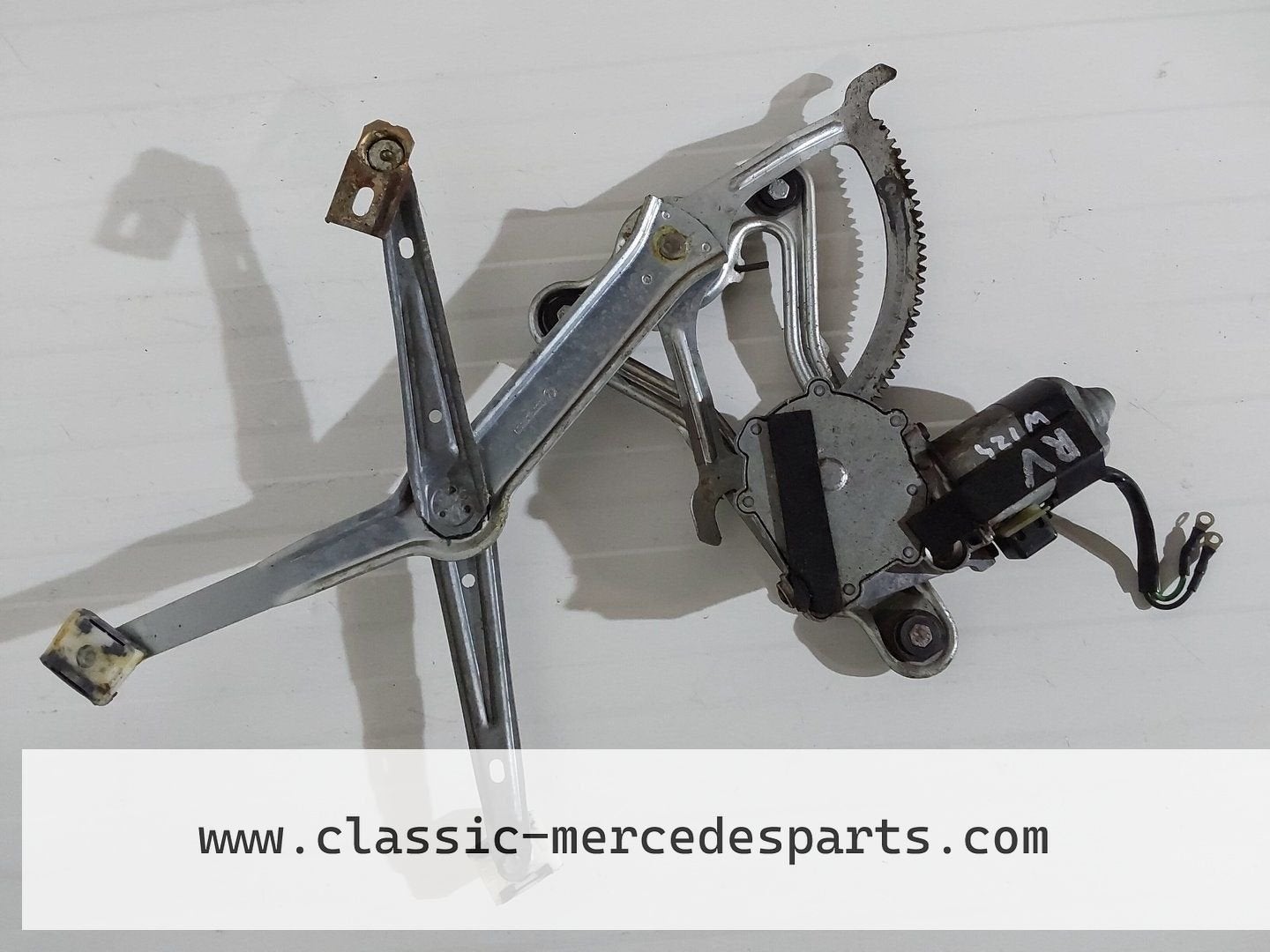 Raammechanisme met motor Mercedes w124 Rechts-voor, Gebruikt, -, Ophalen of Verzenden, -