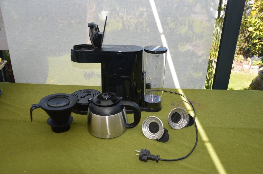 Philips Senseo Switch koffieapparaat 2 in 1 voor pads en fil, Witgoed en Apparatuur, Koffiezetapparaten, Afneembaar waterreservoir