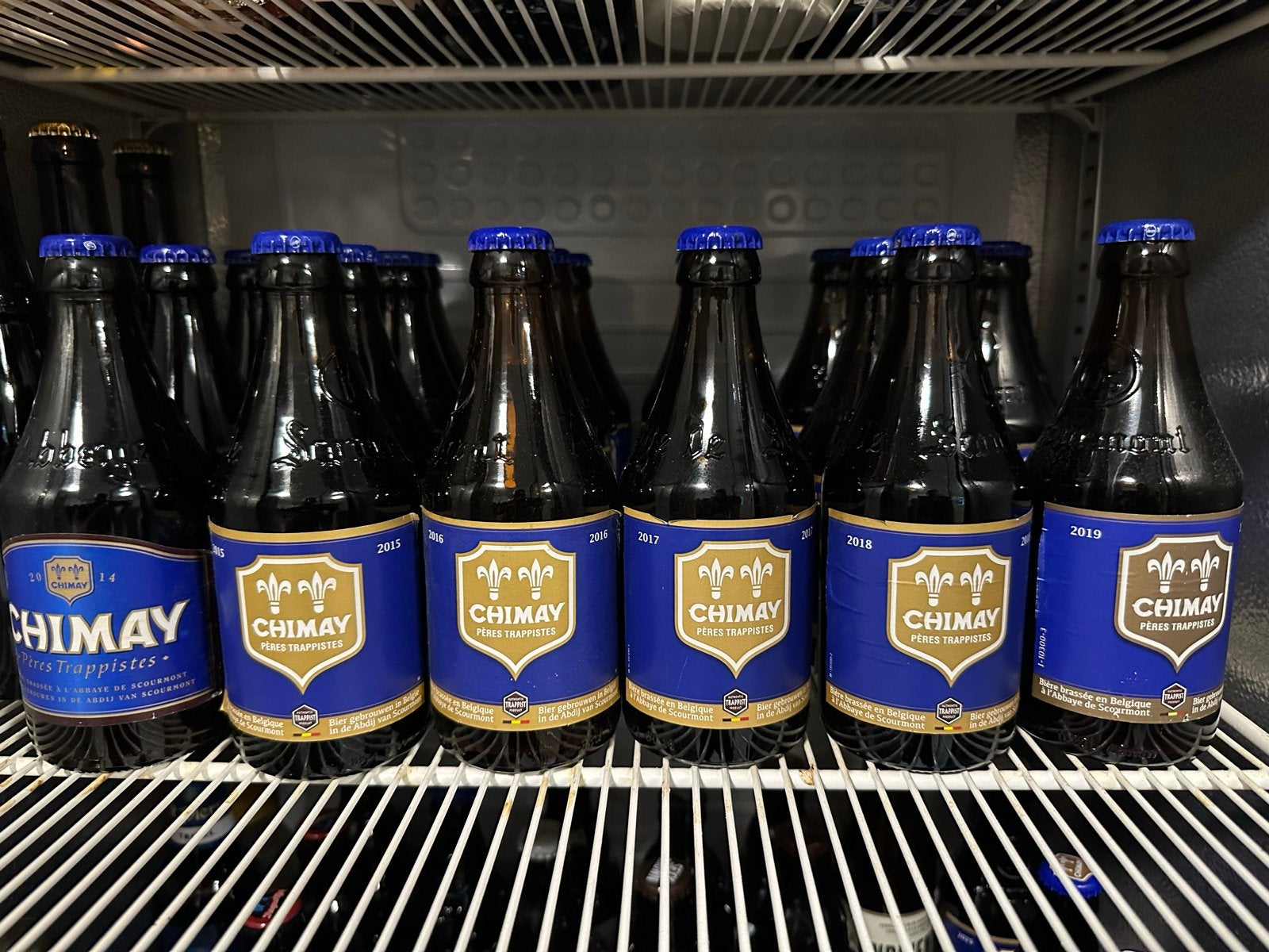 Chimay Blauw Trappist Bier - Vintage Collectie, Verzamelen, Ophalen of Verzenden