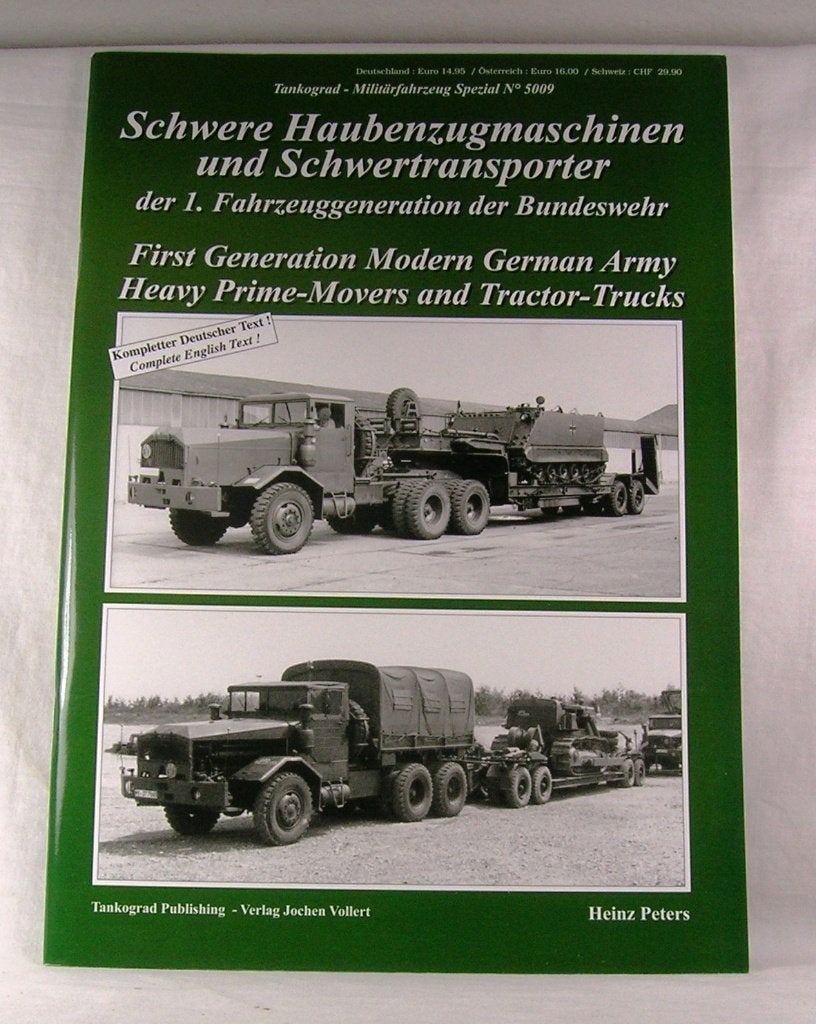 Detail boek: Faun zwaar transport trekker - Bundeswehr., Italeri, 1:32 tot 1:50, Ophalen of Verzenden, Zo goed als nieuw