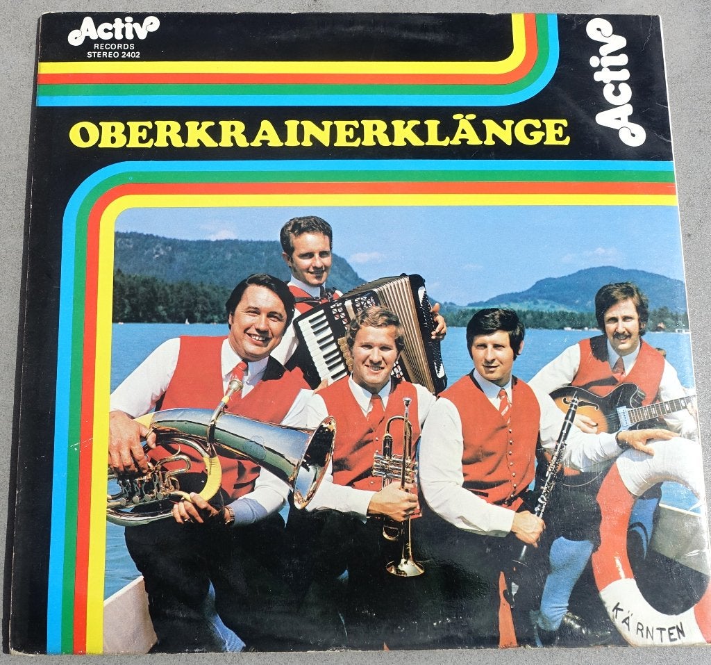 Oberkrainerklänge dubbel  LP - Activ Records Stereo 2402, LP, Beschermende buitenhoes, Ophalen of Verzenden, Zo goed als nieuw