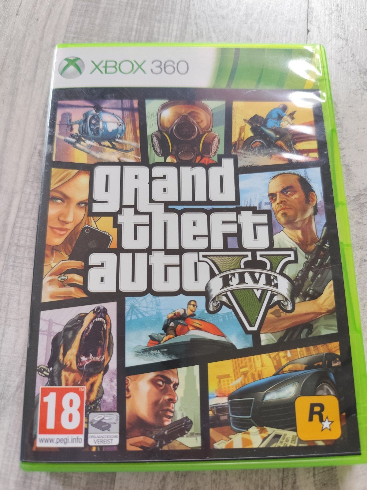Grand Theft Auto V (GTA 5) Xbox 360 - Zo goed als nieuw, Avontuur en Actie, Online, Vanaf 18 jaar, 1 speler
