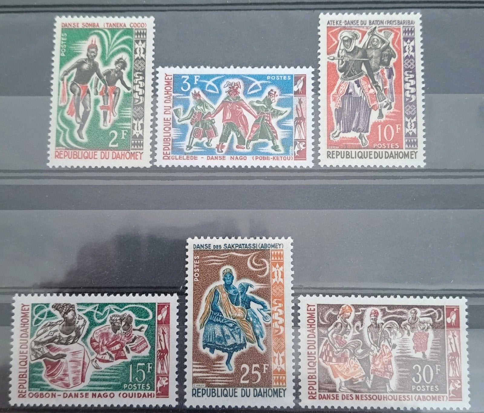Dahomey , 2 series postfris, michelnrs 178-185+ 233-238, Ophalen of Verzenden