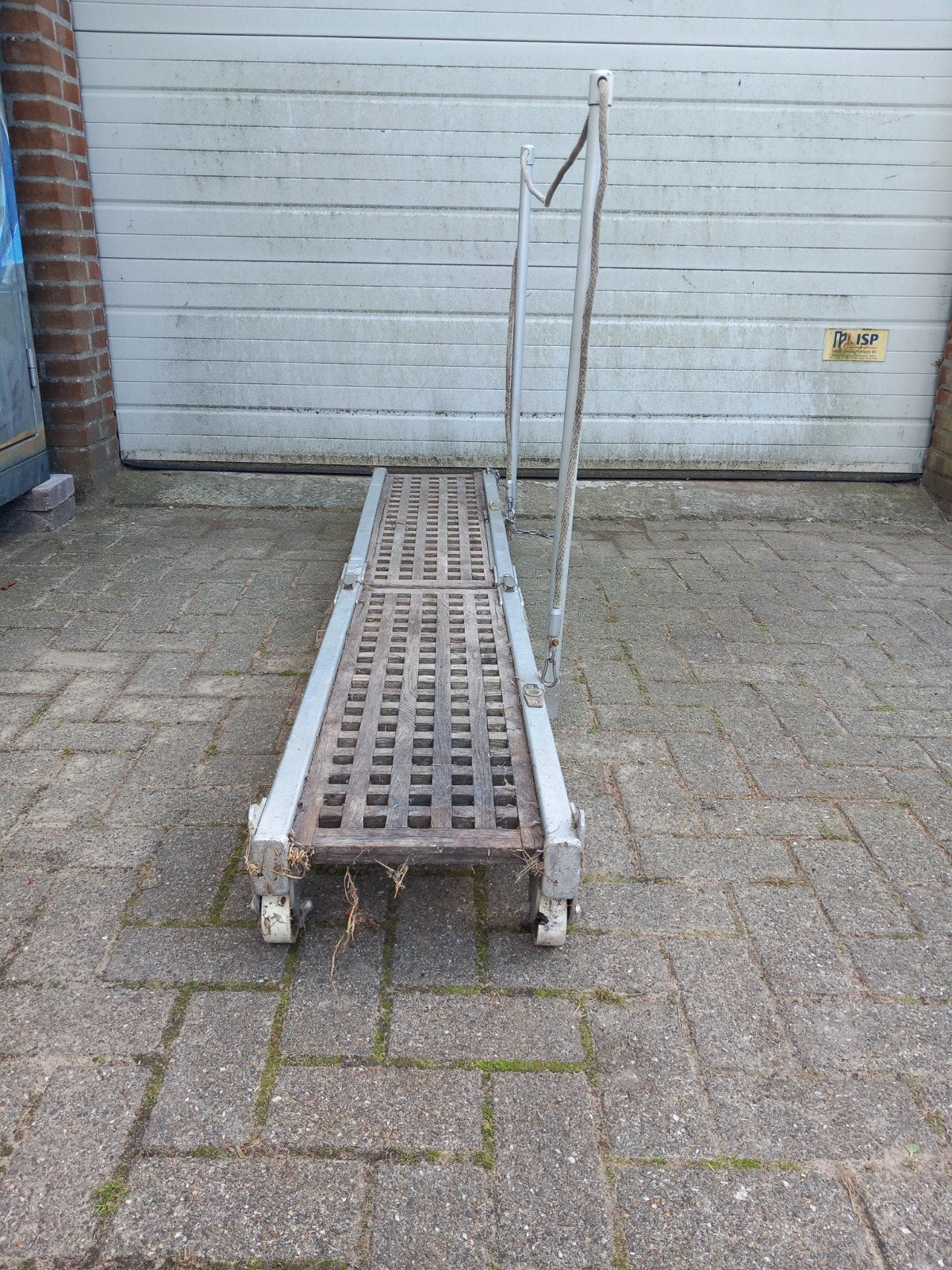 Opvouwbare Loopbrug 195x35 cm, Ophalen, Gebruikt, Overige typen