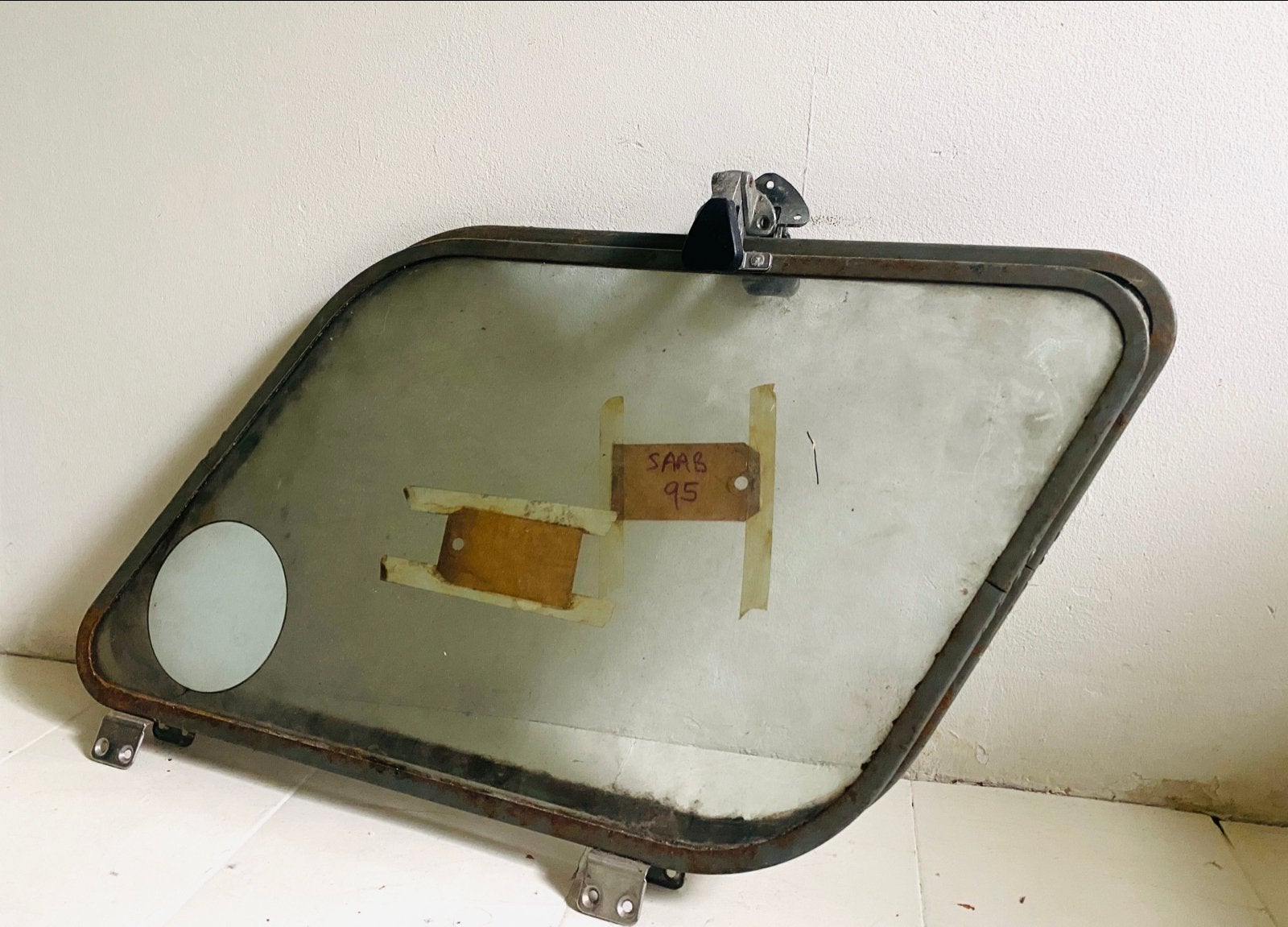 2 Achterzijramen Saab 95 - in goede staat, Ophalen