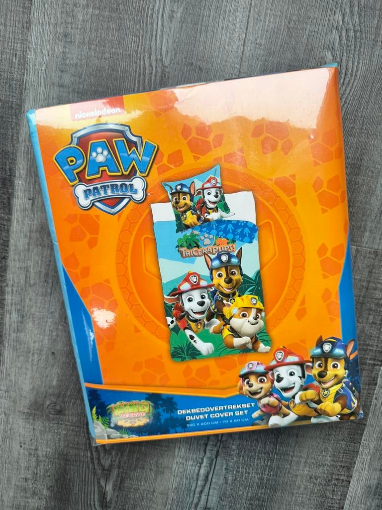Dekbedovertrek set Paw patrol, Nieuw!, Kinderen en Baby's, Kinderkamer | Beddengoed, Dekbedovertrek, Nieuw, Ophalen of Verzenden