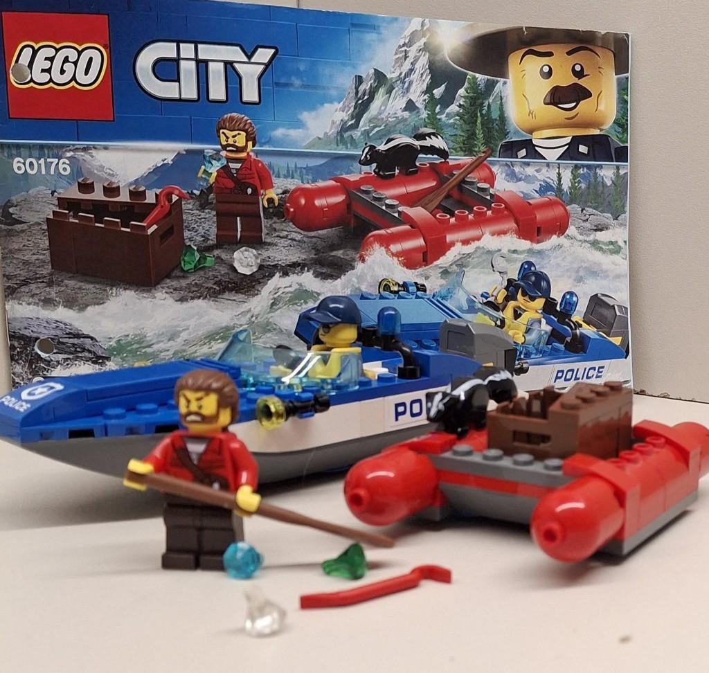 LEGO City Wilde Rivierontsnapping 60176, City, Lego, Ophalen of Verzenden, Complete set
