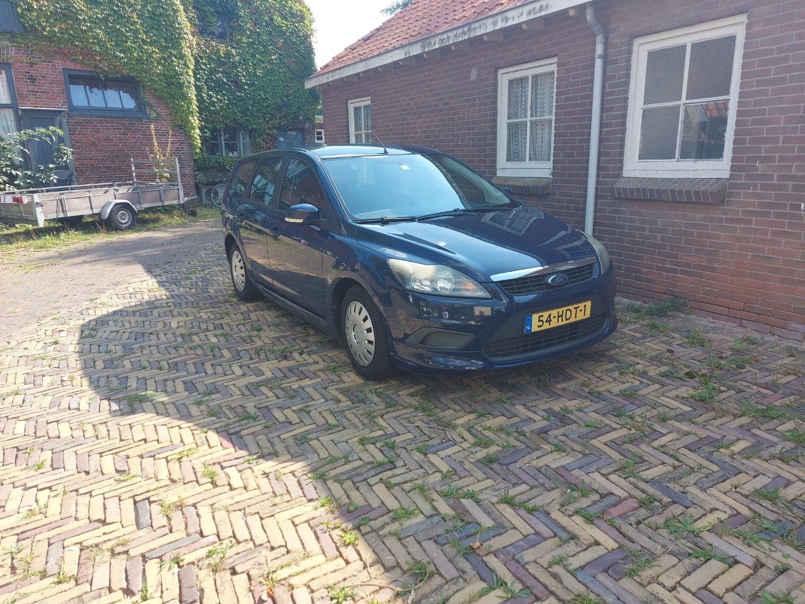 Ford Focus 1.6 Tdci 80KW Wagon 2008 Blauw, Auto's, 4 cilinders, Blauw, 23 km/l, Origineel Nederlands