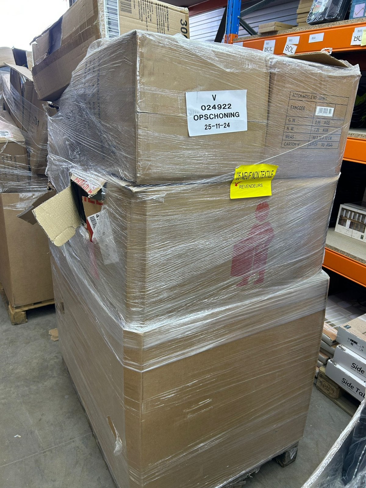 Mixpallet - consumentengoederen, ., Nieuw, Ophalen of Verzenden, .