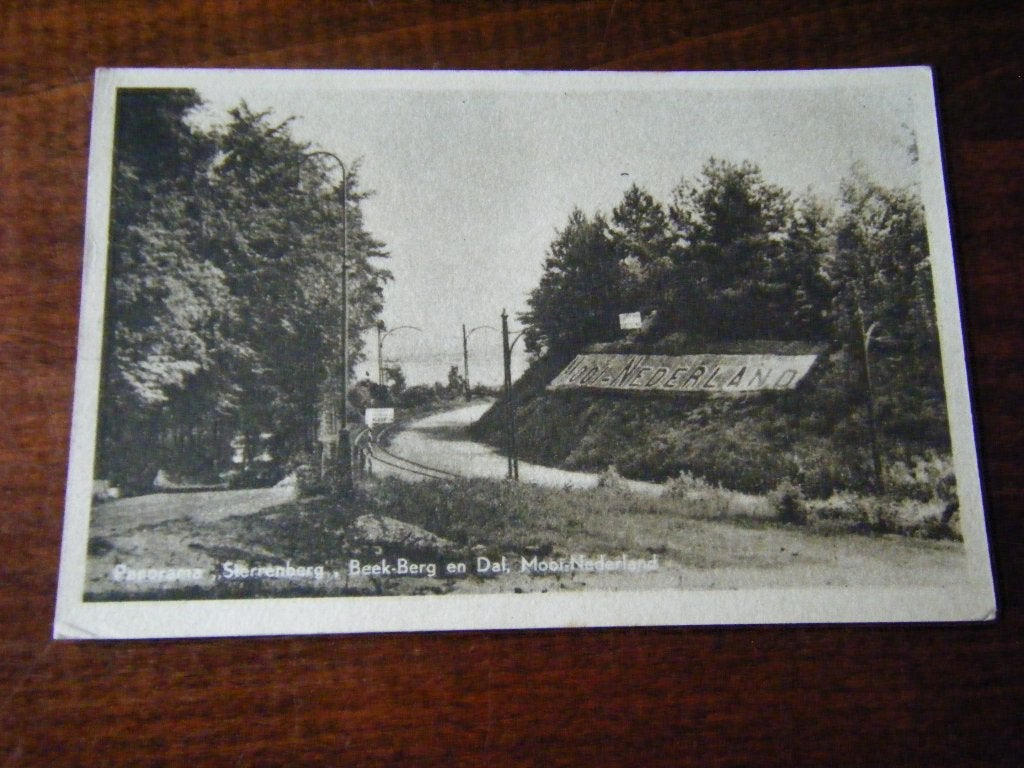 W38 - Berg en Dal - Beek - Sterrenberg - 1949 - Mooi/Oud, Ophalen of Verzenden, 1940 tot 1960, Gelderland