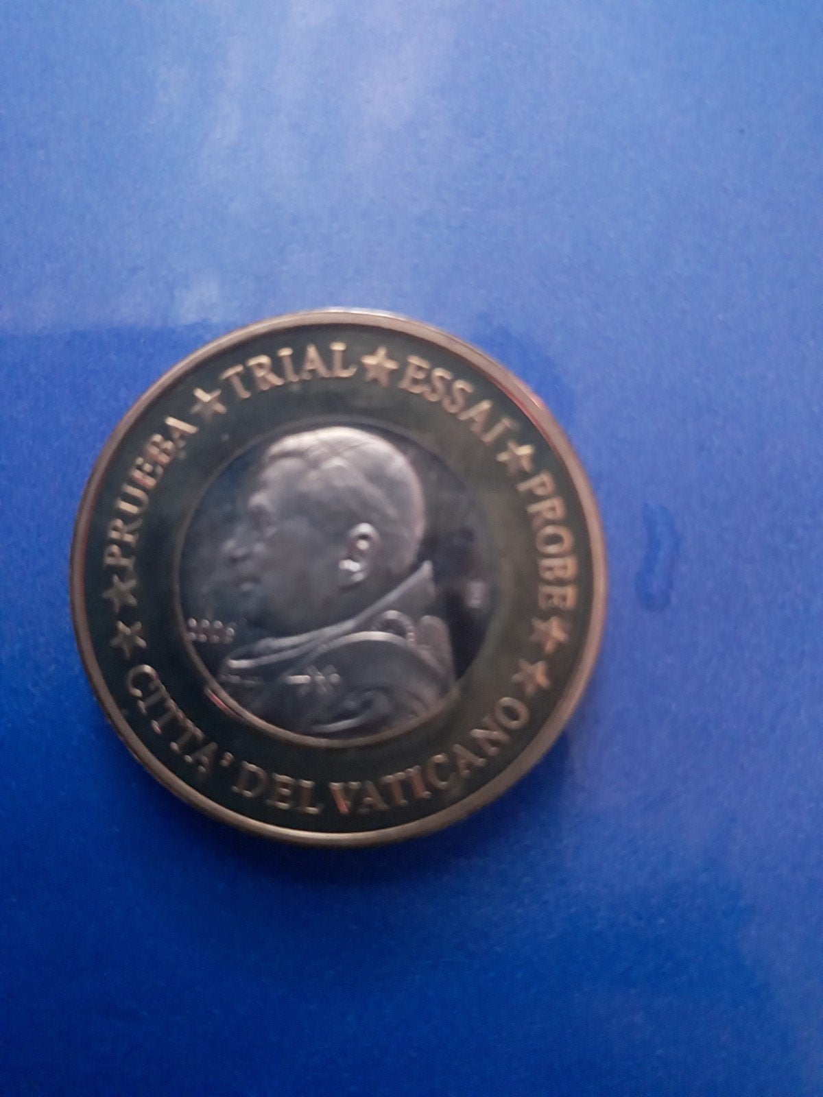 PROEFMUNT 1 EURO - VATICAANSTAD 2006, Postzegels en Munten, Munten | Europa | Euromunten, Ophalen of Verzenden, Vaticaanstad, 1 euro