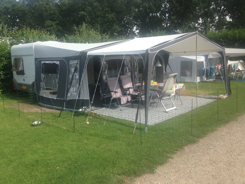 Knaus Euro-Star 450TF met Mover, Voortent en Luifel, Caravans en Kamperen, Rondzit, Frans bed, Particulier, 4 tot 5 meter