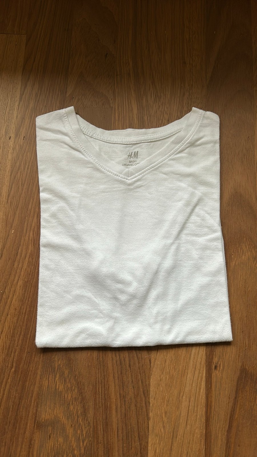 Wit H&M T-shirt voor jongens, maat 146-152, Gebruikt, H&M, Ophalen of Verzenden, Shirt of Longsleeve
